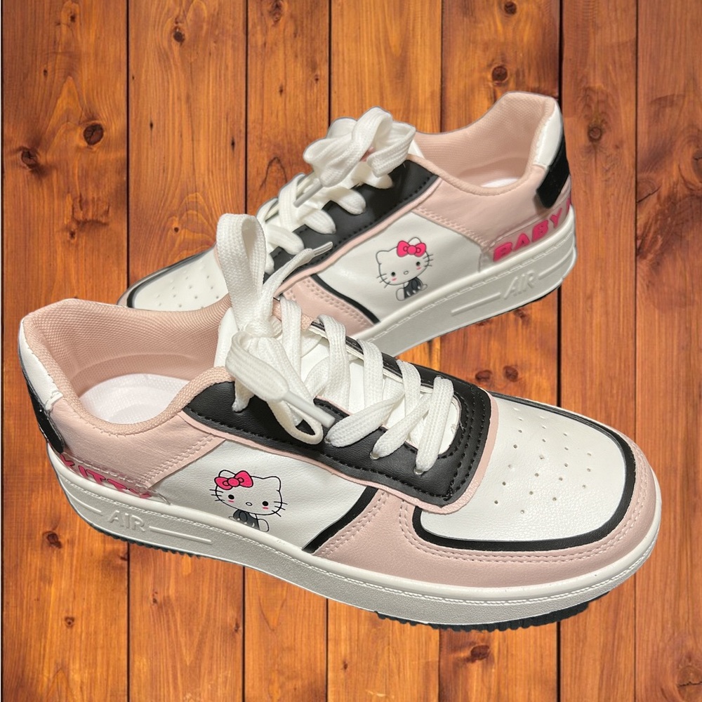 **** SOLD*** Hello Kitty Sneakers - Picture 1 of 8